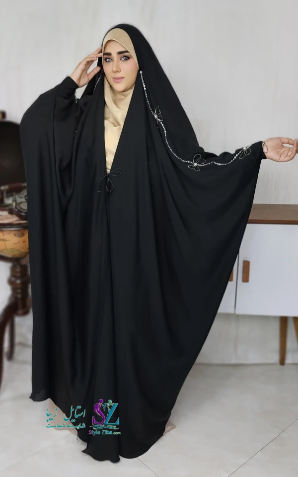 چادر جده جواهردوزی بهار