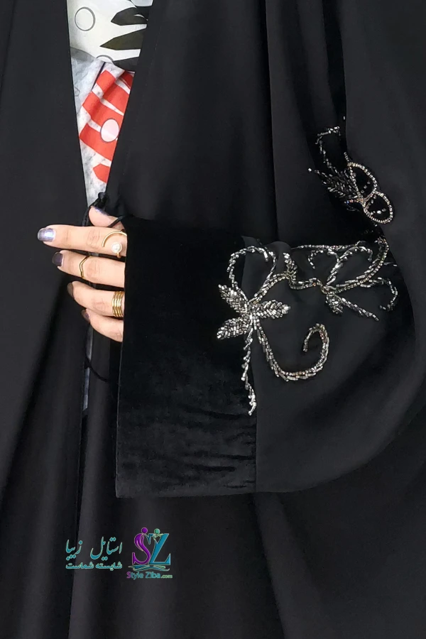 چادر جده جواهردوزی آپامه