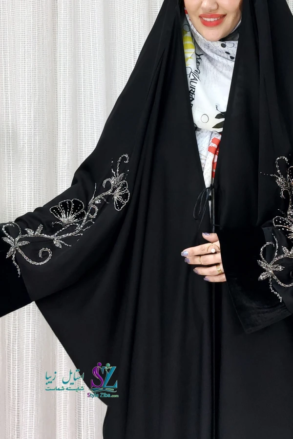 چادر جده جواهردوزی آپامه