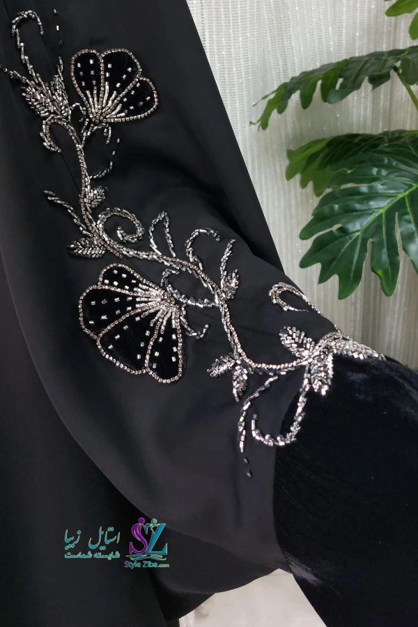 چادر جده جواهردوزی آپامه