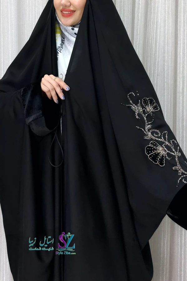 چادر جده جواهردوزی آپامه