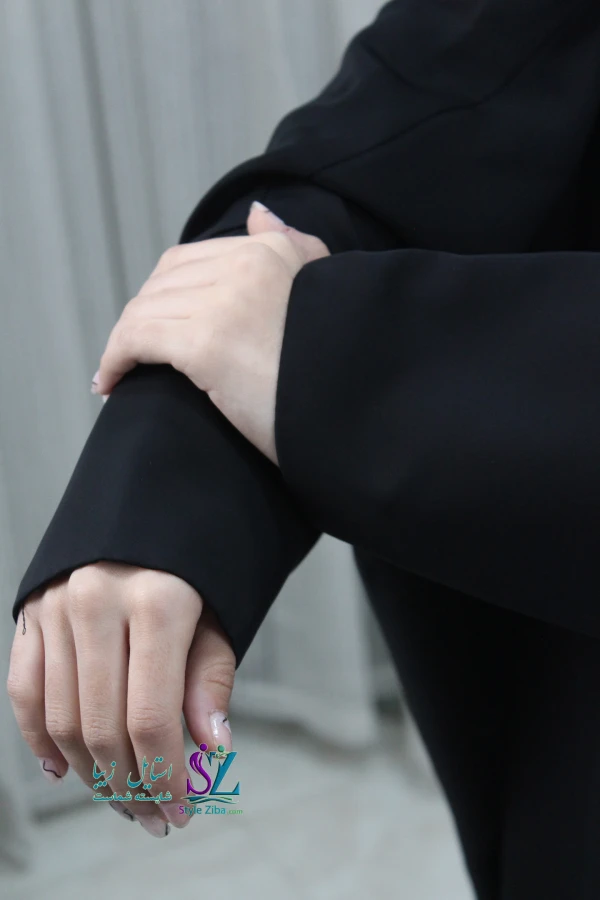 چادر جده لبنانی آستین کتی کرپ ایرانی