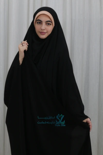 چادر بحرینی بدون مچ کرپ ایرانی