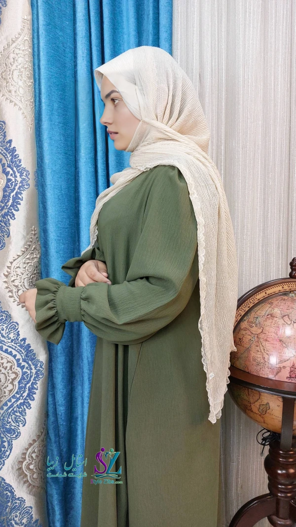 عبا زنانه کدB ابروبادی شکیبا(سدری)