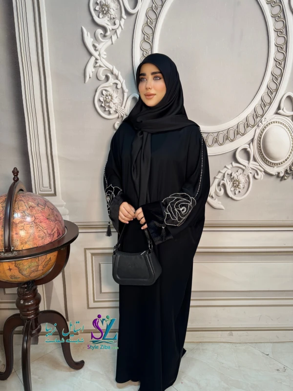 عبا زنانه مجلسی آلاله