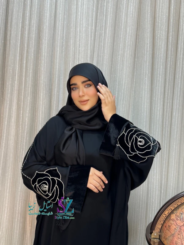 عبا زنانه مجلسی آلاله