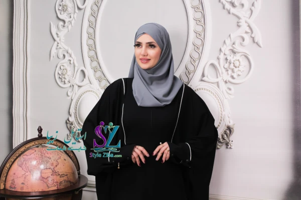 عبا زنانه آیلین (مغزی دوزی نقره ای)