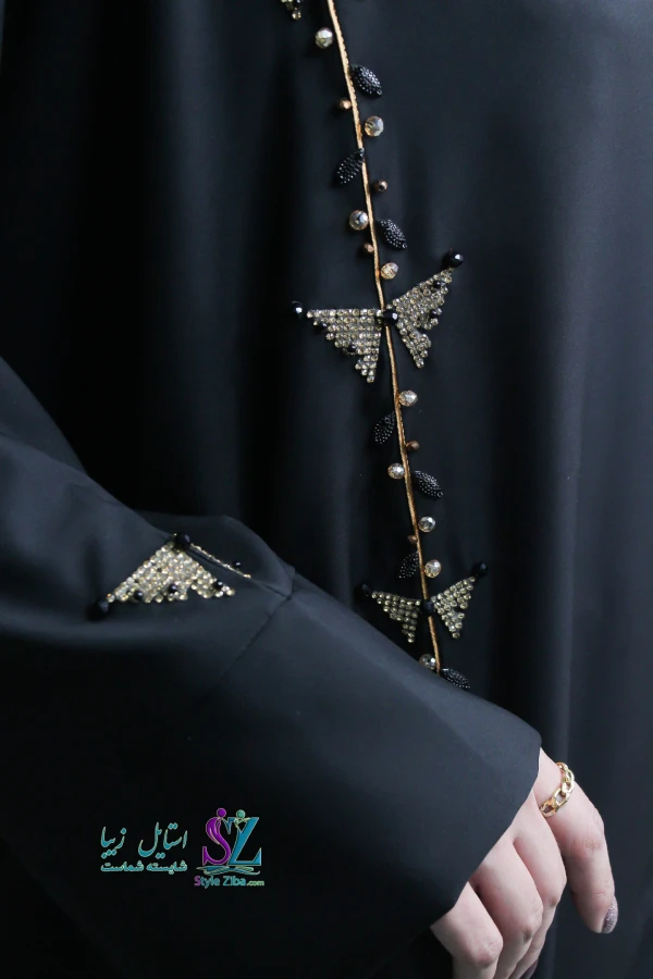 مانتو عبایی زنانه مجلسی قاصدک