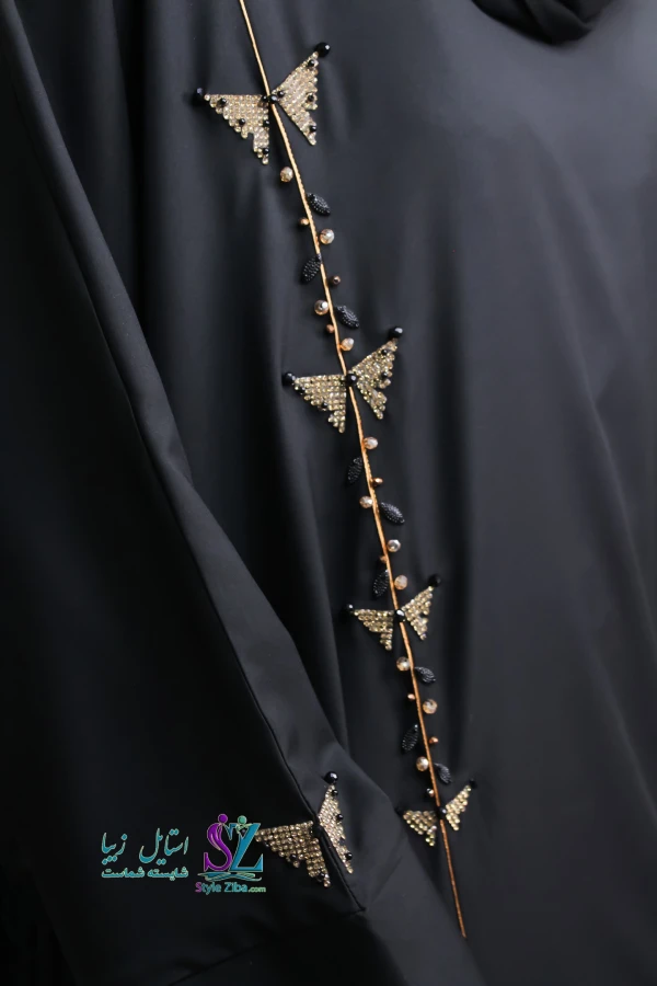 مانتو عبایی زنانه مجلسی قاصدک