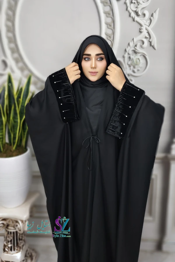 چادر جده جواهردوزی باران