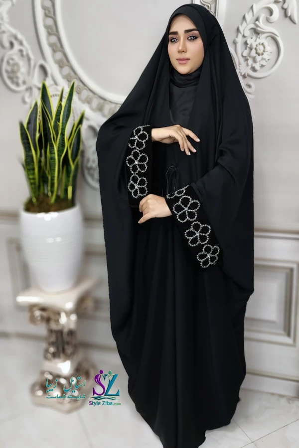 چادر جده جواهردوزی گلسا