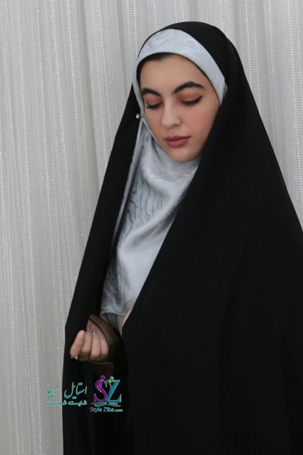 چادر کمری حسنی کرپ ایرانی