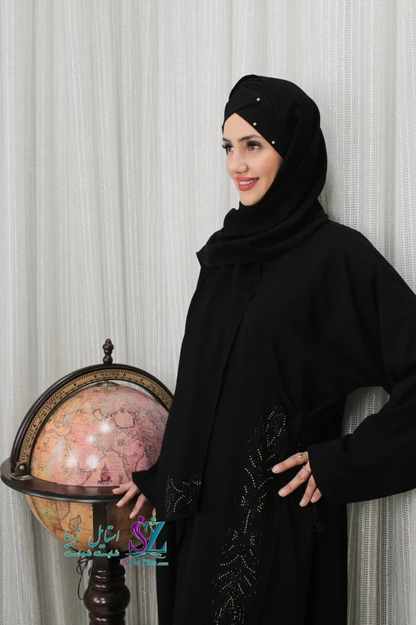 عبا زنانه شالدار ترنج طرح 1