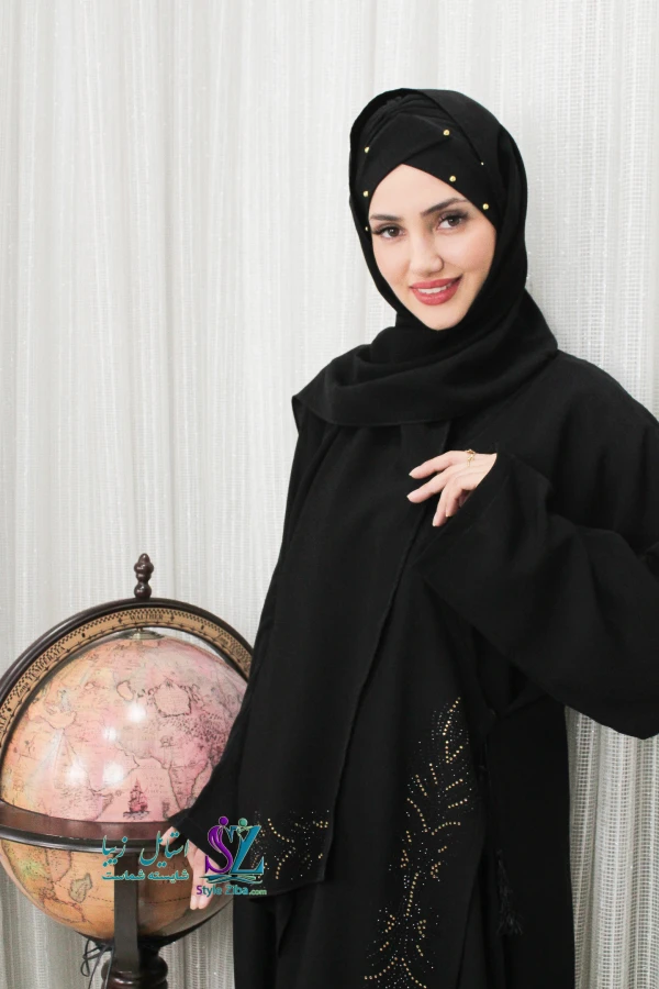 عبا زنانه شالدار ترنج طرح 1