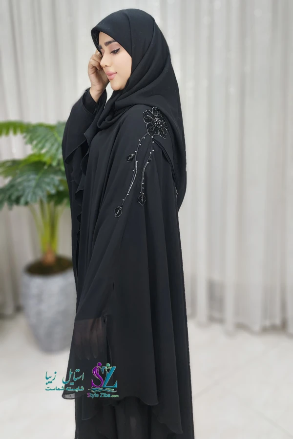 عبا زنانه خلیجی مجلسی ترلان