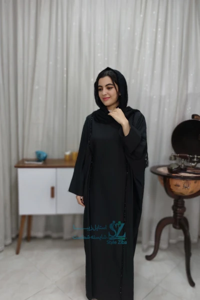 عبا زنانه کریستال دوزی پریماه