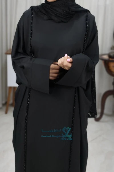 عبا زنانه کریستال دوزی پریماه