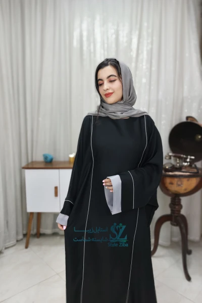 عبا زنانه مغزی دوزی هیوا