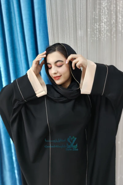 عبا زنانه مغزی دوزی هیوا