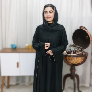 عبا زنانه مغزی دوزی طلایی نهال