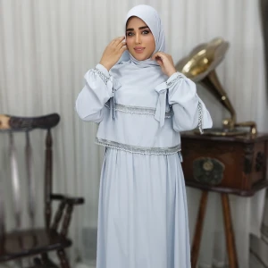 عبا مجلسی عروس مهوا (آبی فیلی)