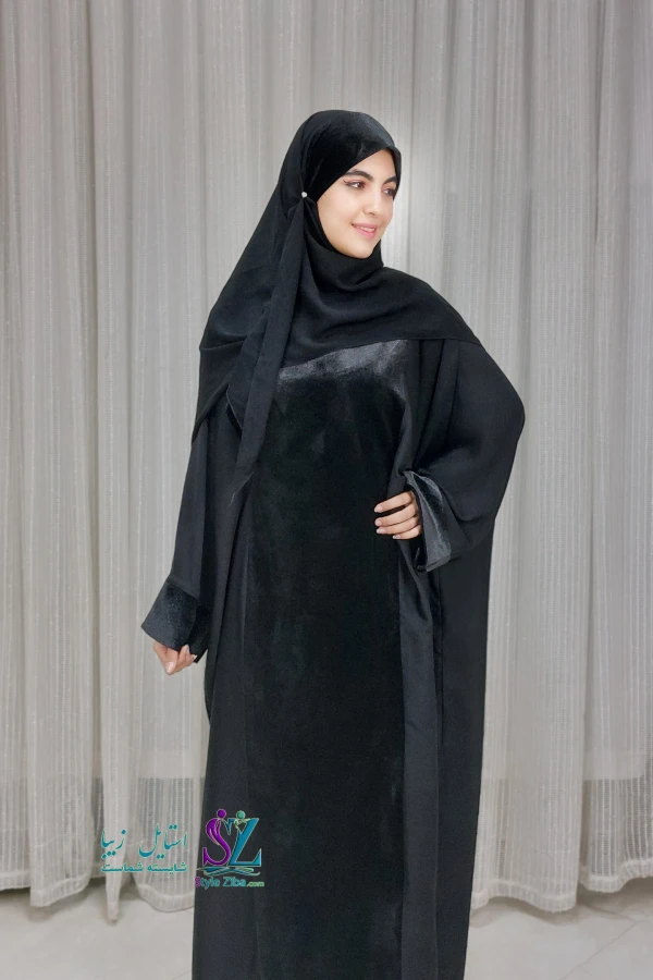 عبا زنانه مخمل سارینا
