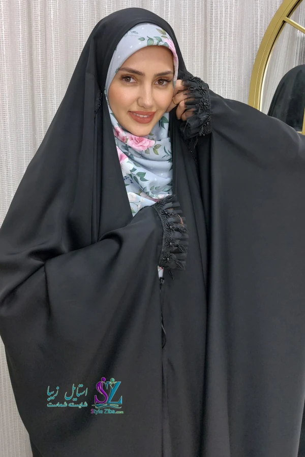 چادر عربی جده جواهردوزی یاس