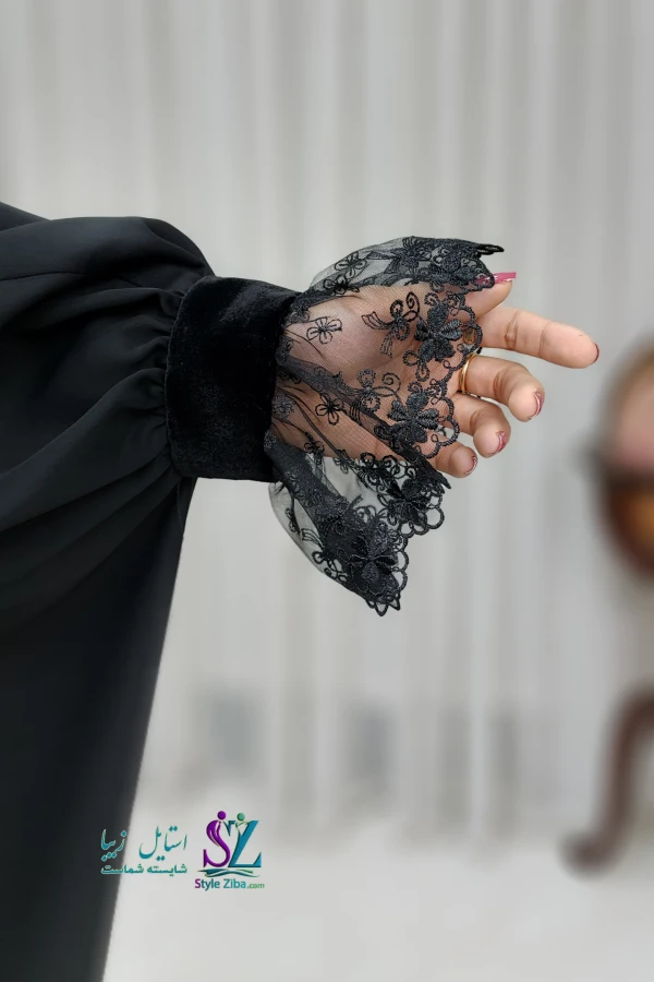 چادر جده مچ گیپور مخمل بنفشه