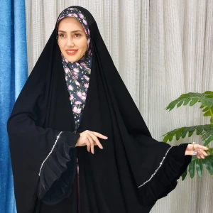 چادر جده مچ مخمل پلیسه ساحل
