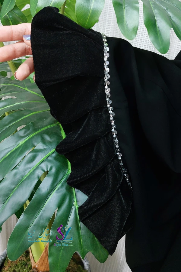 چادر جده مچ مخمل پلیسه ساحل