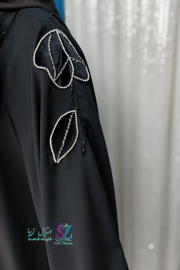 عبا زنانه جواهردوزی گلشید