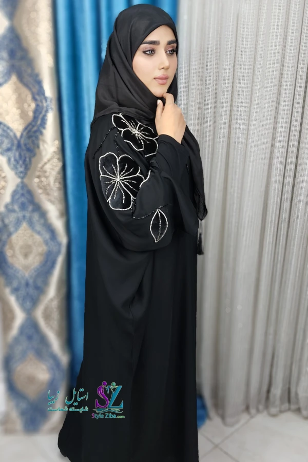 عبا زنانه جواهردوزی گلشید