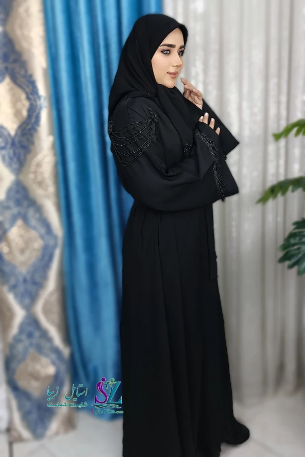 عبا زنانه مجلسی نیلو