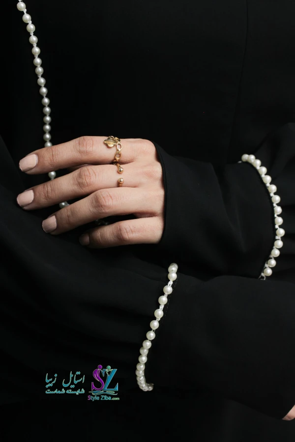 عبا زنانه عربی مروارید