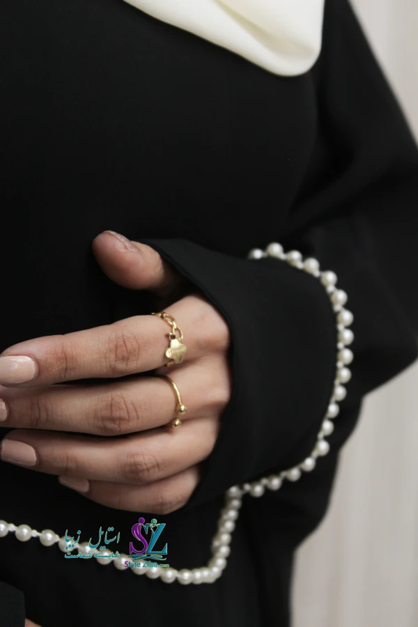 عبا زنانه عربی مروارید