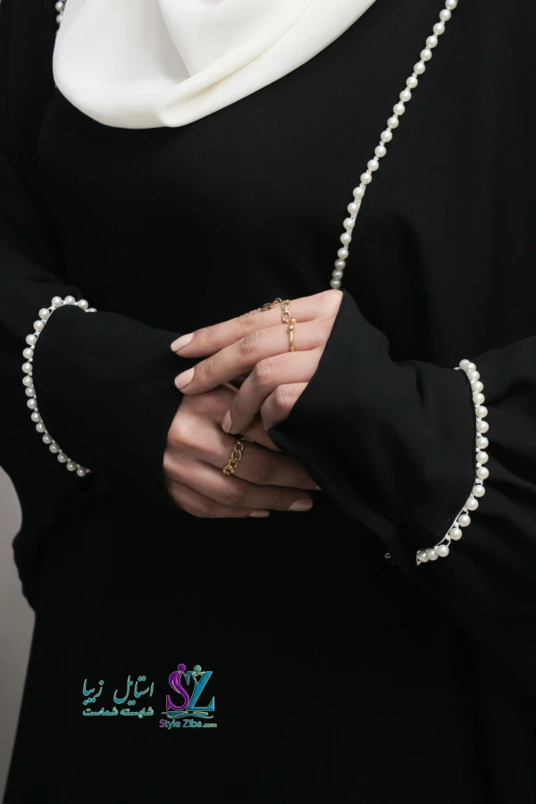 عبا زنانه عربی مروارید