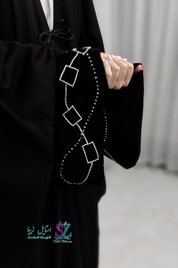 چادر عربی اصیل جواهردوزی پریناز