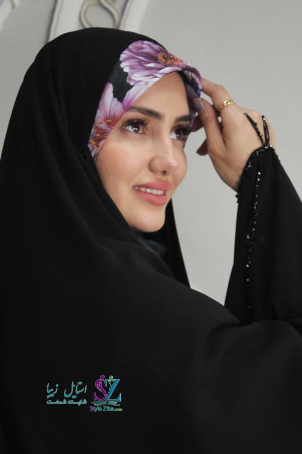 چادر جده عربی اصیل جواهردوزی ژیلا