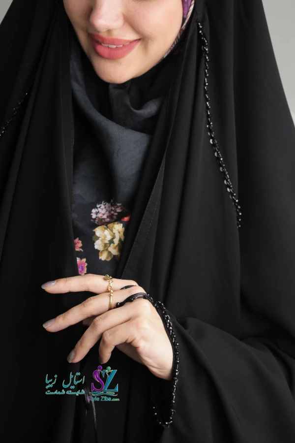 چادر جده عربی اصیل جواهردوزی ژیلا