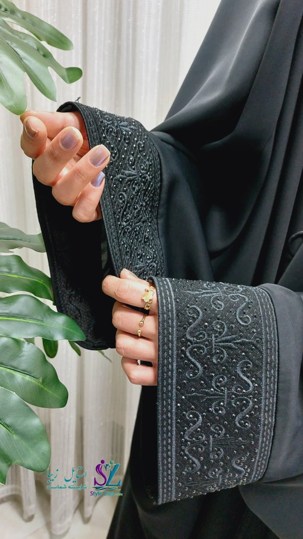 چادر جده عربی مچ گلدوزی هلن