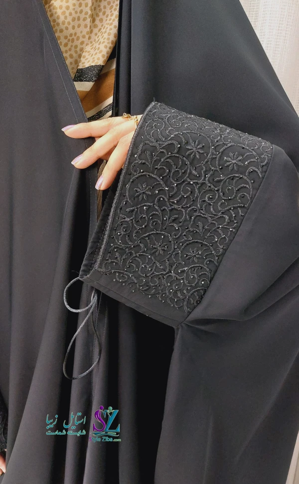 چادر جده عربی مچ گلدوزی محیا