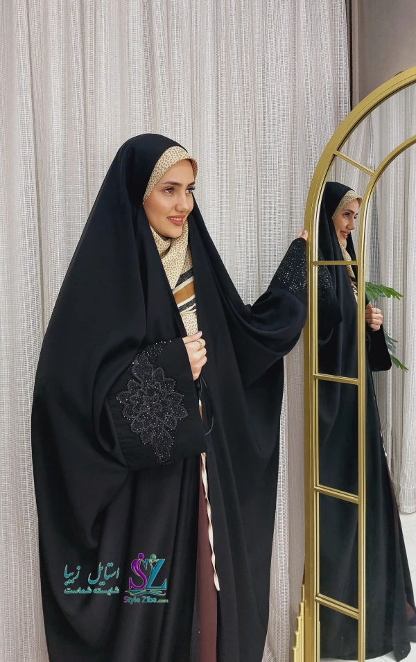 چادر جده مچ گلدوزی رامیسا