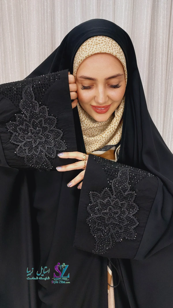 چادر جده مچ گلدوزی رامیسا