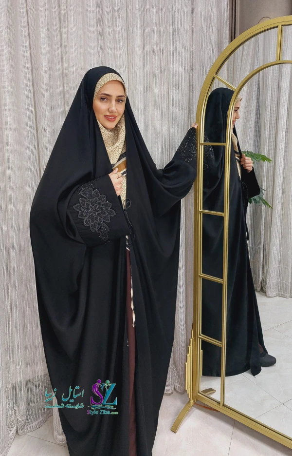 چادر جده مچ گلدوزی رامیسا