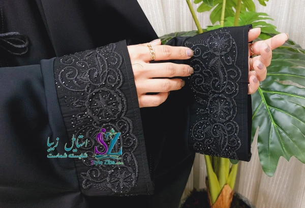 چادر جده عربی مچ گلدوزی ملورا