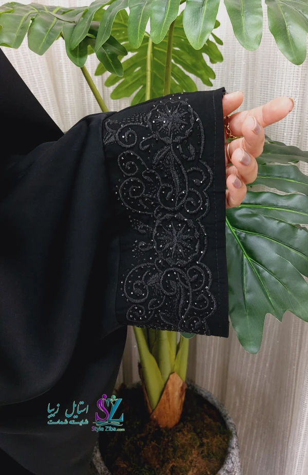 چادر جده عربی مچ گلدوزی ملورا