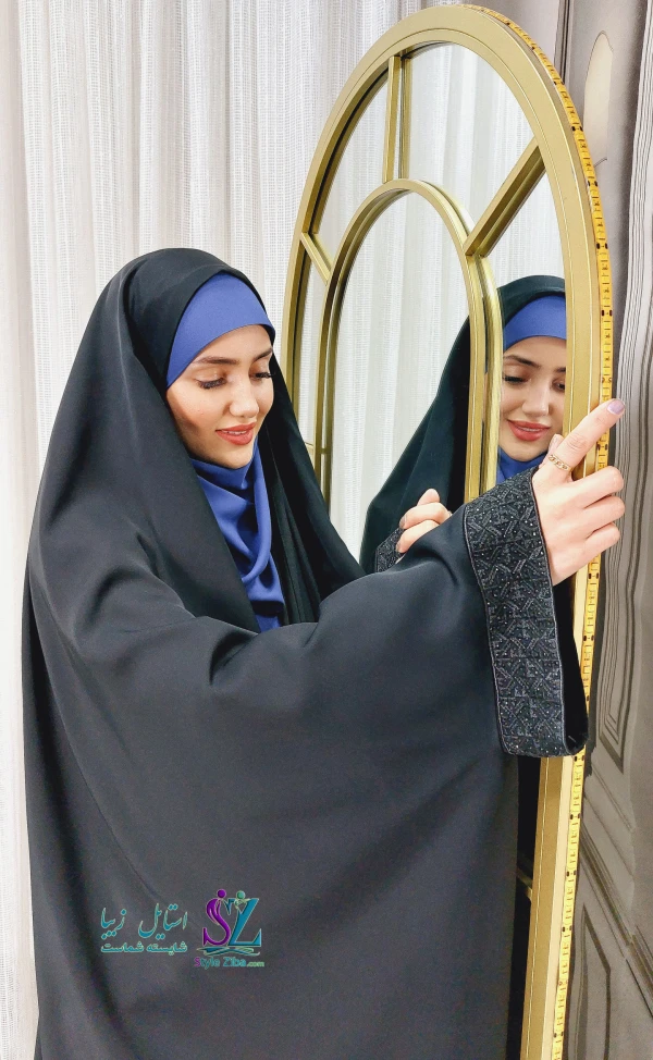 چادر جده مچ گلدوزی فریا