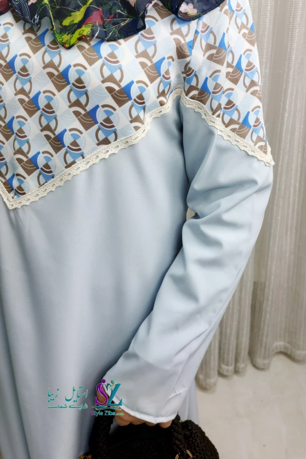 عبا دخترانه شیما (آبی)