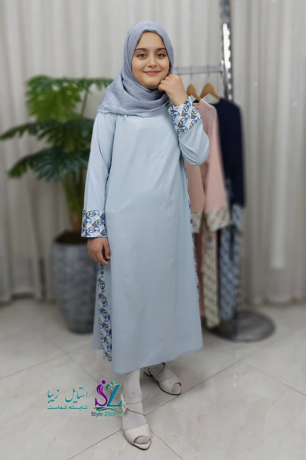 عبا بچگانه خاطره (آبی)