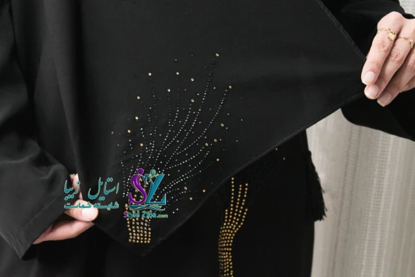 عبا زنانه شالدار ترنج طرح 2